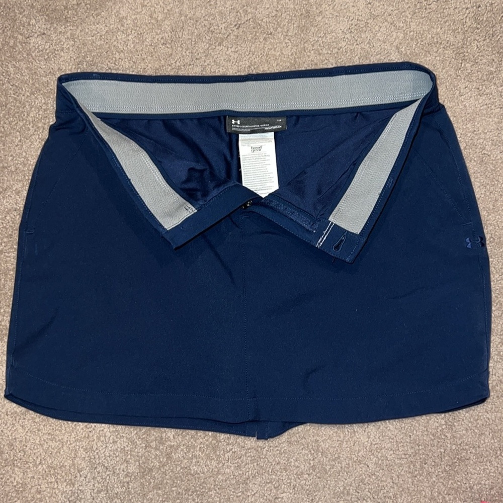 Under Armour Heat Gear Fitted Golf Skort - Picture 4 of 5